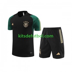 Alemania Camiseta de Entrenamiento y Pantalones Negro 2023-2024