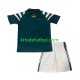 Equipación completa Niño Alemania Retro 1996 Camiseta de visitante Manga Corta