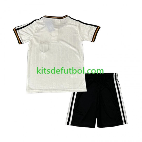 Equipación completa Niño Alemania Retro 1996 Camiseta de local Manga Corta