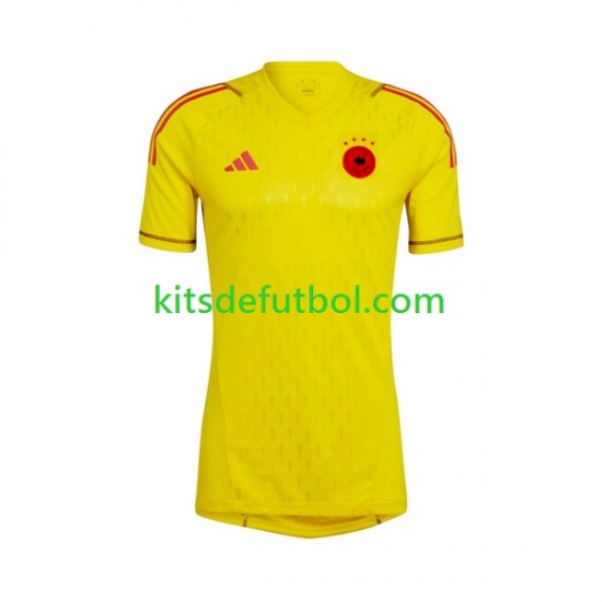 Alemania Portero World Cup 2022 Hombre Camiseta de visitante Manga Corta