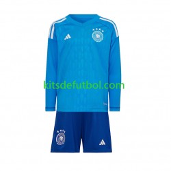 Equipación completa Niño Alemania Portero World Cup 2022 Camiseta de local Manga Larga