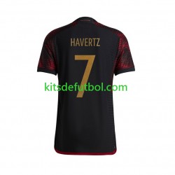 Alemania Havertz 7 World Cup 2022 Hombre Camiseta de visitante Manga Corta
