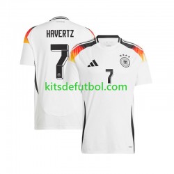Alemania Havertz 7 Euro 2024 Hombre Camiseta de local Manga Corta