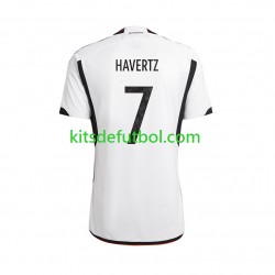 Alemania Havertz 7 World Cup 2022 Hombre Camiseta de local Manga Corta