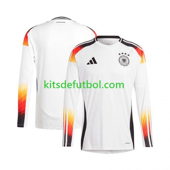 Alemania Euro 2024 Hombre Camiseta de local Manga Larga Alemania Euro 2024 Hombre Camiseta de local Manga Larga