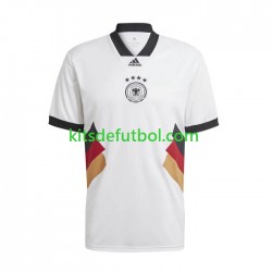 Alemania Icon Retro Hombre Camiseta de local 2022-2023 Manga Corta