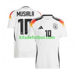 Alemania Jamal Musiala 10 Euro 2024 Hombre Camiseta de local Manga Corta