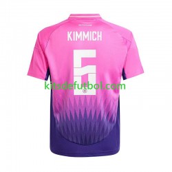 Alemania Kimmich 6 Euro 2024 Hombre Camiseta de visitante Manga Corta