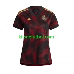 Alemania World Cup 2022 Mujer Camiseta de visitante Manga Corta