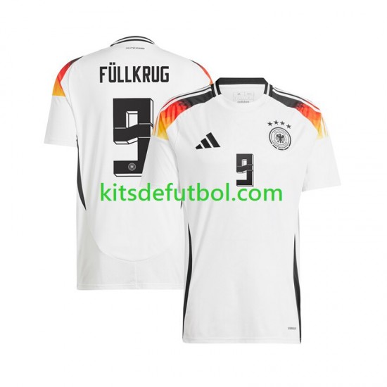 Alemania Niclas Fullkrug 9 Euro 2024 Hombre Camiseta de local Manga Corta