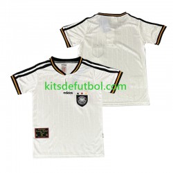 Alemania Retro 1996 Hombre Camiseta de local Manga Corta