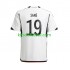 Alemania Sane 19 World Cup 2022 Hombre Camiseta de local Manga Corta