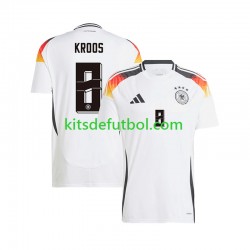 Alemania Toni Kroos 8 Euro 2024 Hombre Camiseta de local Manga Corta