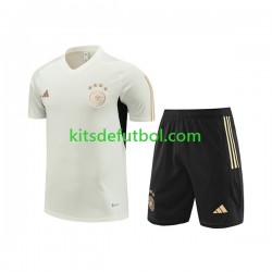 Alemania Camiseta de Entrenamiento y Pantalones Blanco 2023-2024