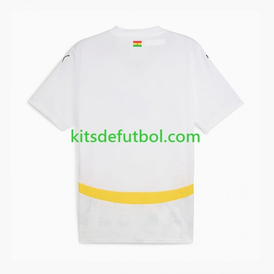 Ghana 2024 Hombre Camiseta de local Manga Corta