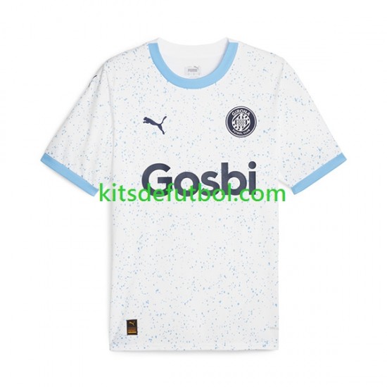 Girona Hombre Camiseta de visitante 2023-2024 Manga Corta