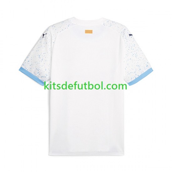 Girona Hombre Camiseta de visitante 2023-2024 Manga Corta