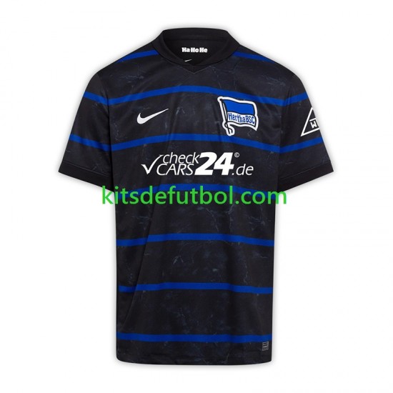 Hertha BSC Hombre Camiseta de visitante 2024-2025 Manga Corta