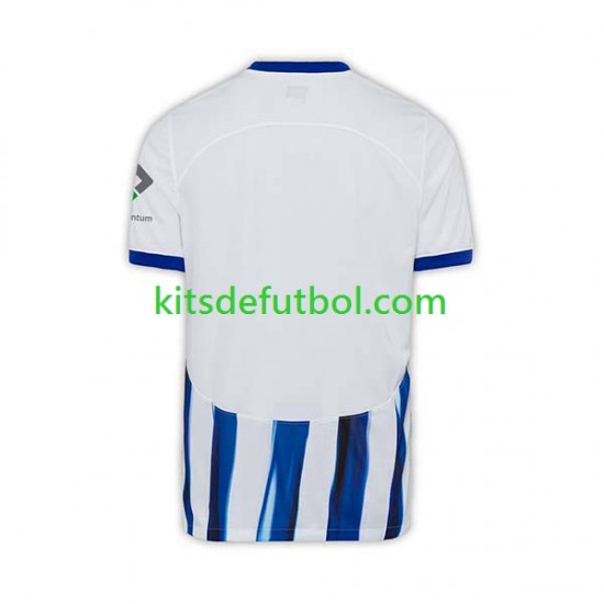 Hertha BSC Hombre Camiseta de local 2023-2024 Manga Corta