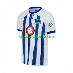 Hertha BSC Hombre Camiseta de local 2023-2024 Manga Corta