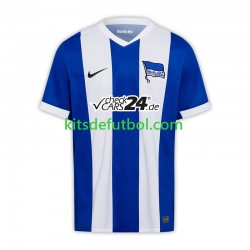 Hertha BSC Hombre Camiseta de local 2024-2025 Manga Corta
