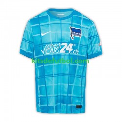 Hertha BSC Hombre Camiseta alternativa 2024-2025 Manga Corta