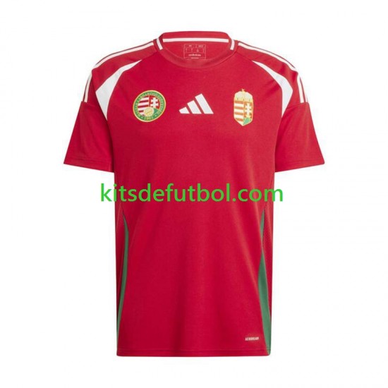 Hungría Euro 2024 Hombre Camiseta de local Manga Corta