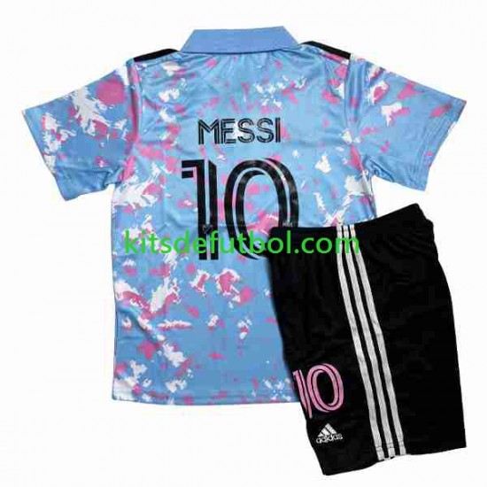Equipación completa Niño Inte Miami Lionel Messi 10 Camiseta alternativa 2023-2024 Manga Corta Equipación completa Niño Inte Miami Lionel Messi 10 Camiseta alternativa 2023-2024 Manga Corta