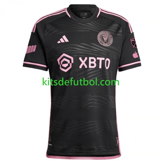 Inter Miami 2023 Hombre Camiseta de visitante Manga Corta