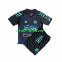 Equipación completa Niño Inter Miami Special Camiseta de visitante 2023-2024 Manga Corta