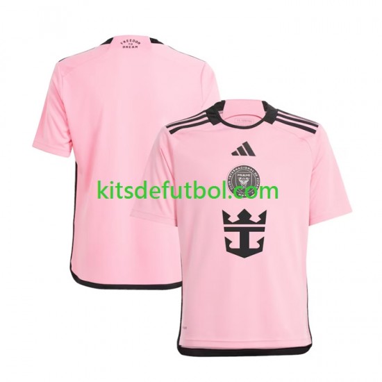 Inter Miami 2024 Hombre Camiseta de local Manga Corta