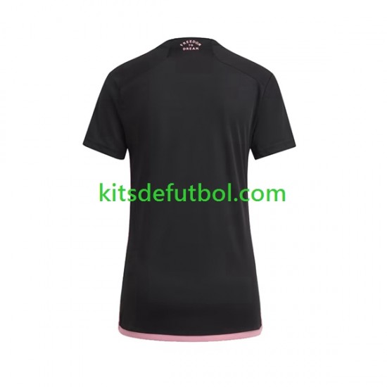 Inter Miami Mujer Camiseta de visitante 2023-2024 Manga Corta