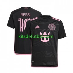 Inter Miami Lionel Messi 10 2024 Hombre Camiseta de visitante Manga Corta