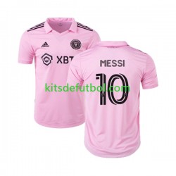 Inter Miami Lionel Messi 10 2023 Hombre Camiseta de local Manga Corta