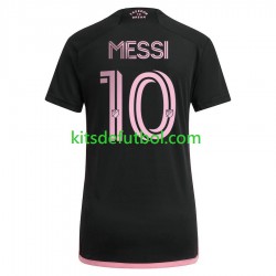 Inter Miami Lionel Messi 10 2023 Mujer Camiseta de visitante Manga Corta