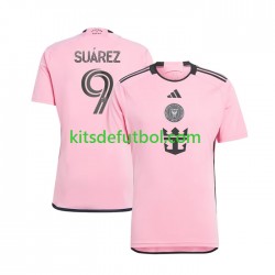 Inter Miami Luis Suarez 9 2024 Hombre Camiseta de local Manga Corta