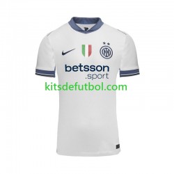 Inter Milan Hombre Camiseta de visitante 2024-2025 Manga Corta