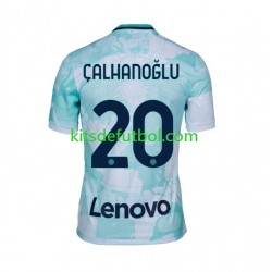 Inter Milan Hakan Calhanoglu 20 Hombre Camiseta de visitante 2022-2023 Manga Corta