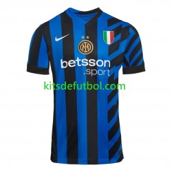 Inter Milan Hombre Camiseta de local 2024-2025 Manga Corta