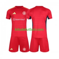 Equipación completa Niño Internacional Portero Camiseta de local 2023-2024 Manga Corta