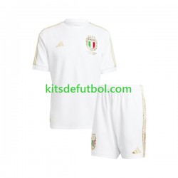 Equipación completa Niño Italia 2023 Anniversary Camiseta de local Manga Corta