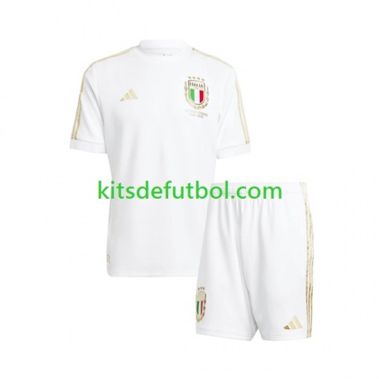 Equipación completa Niño Italia 2023 Anniversary Camiseta de local Manga Corta