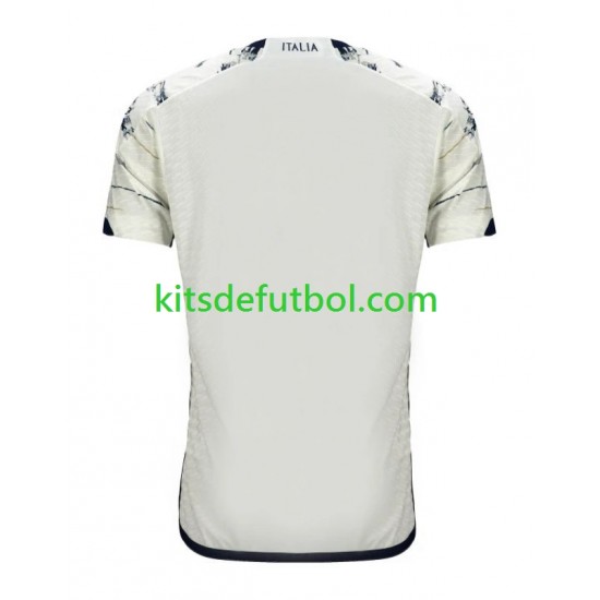 Italia 2023 Hombre Camiseta de visitante Manga Corta