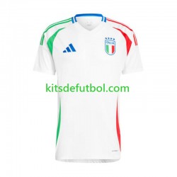 Italia Euro 2024 Hombre Camiseta de visitante Manga Corta