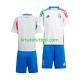 Equipación completa Niño Italia Euro 2024 Camiseta de visitante Manga Corta