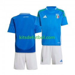 Equipación completa Niño Italia Euro 2024 Camiseta de local Manga Corta