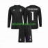 Equipación completa Niño Italia Portero Donnarumma 1 2023 Camiseta de visitante Manga Larga