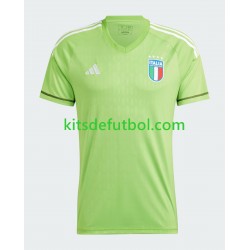 Italia Portero Football Jersey 2023 Mens de local Manga Corta