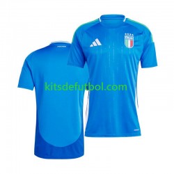 Italia Euro 2024 Hombre Camiseta de local Manga Corta