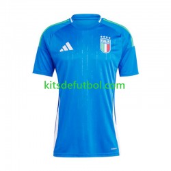 Italia Euro 2024 Hombre Camiseta de local Manga Corta